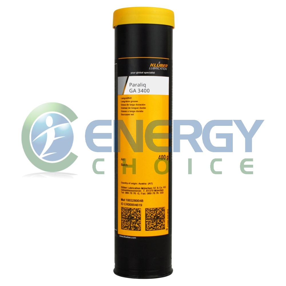 Kluber PARALIQ GA 3400 Fluid Gear Grease for Food-Processing, 400g*, Kluber Lubrication, 0960190591